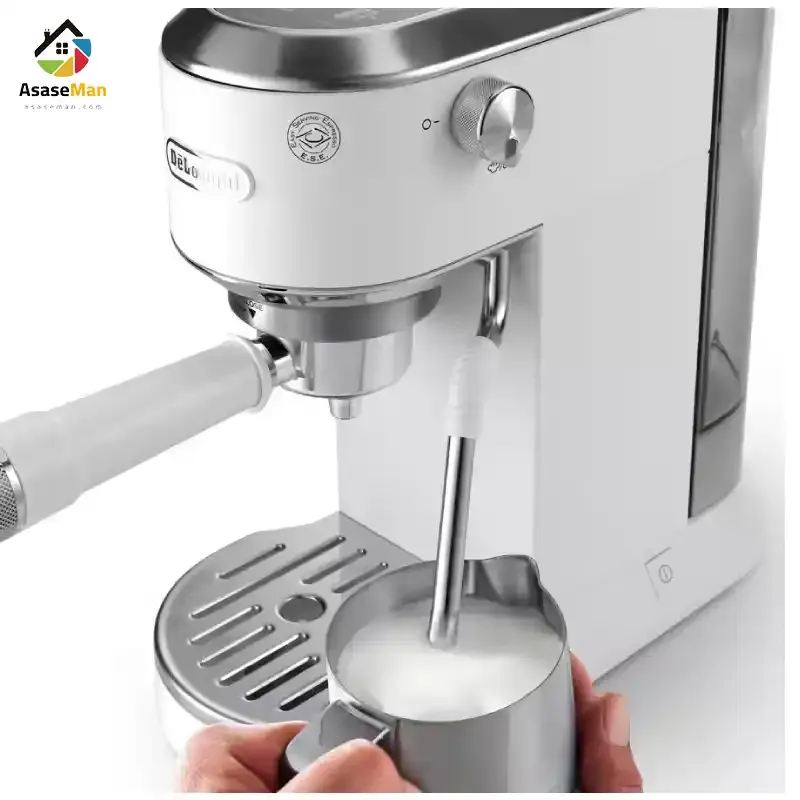 فرم دهی شیر اسپرسو ساز دلونگی EC890 سفید