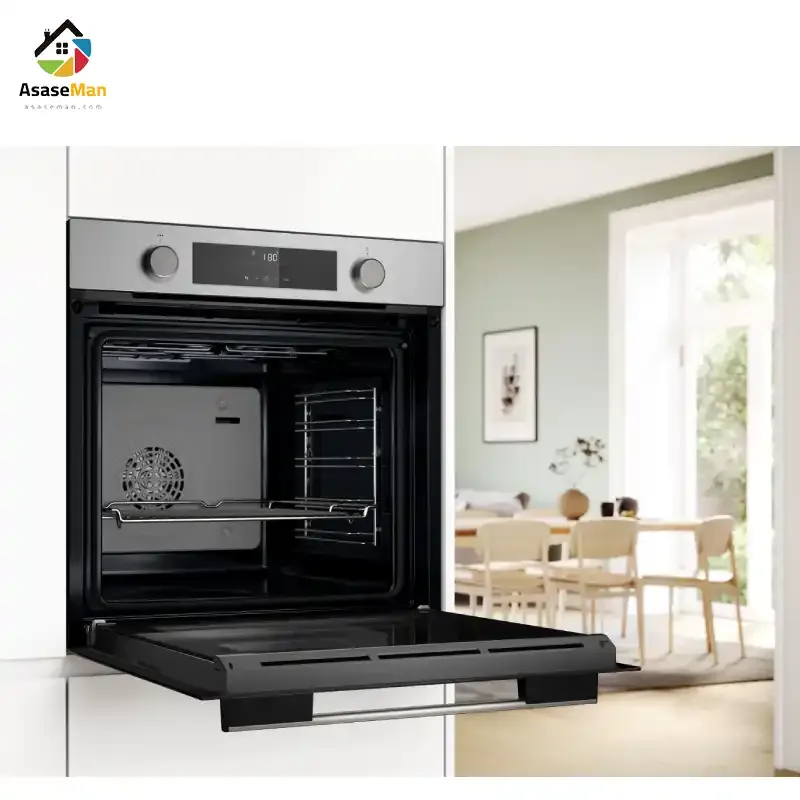 نمای داخل کابینت فر توکار بوش ترکیه مدل 737brp