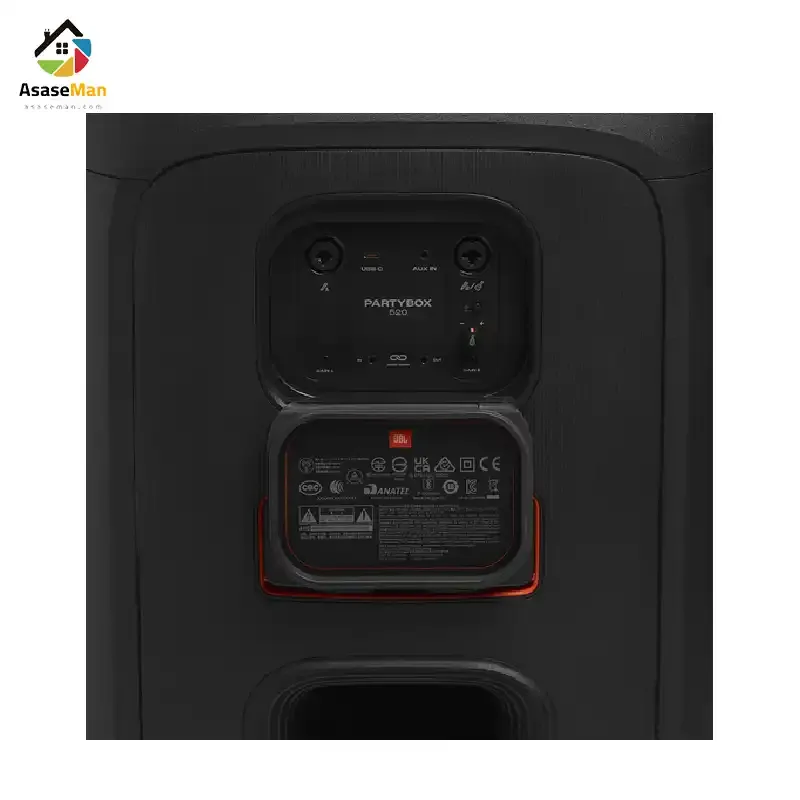 درگاه و اتصالات اسپیکر JBL مدل PORTYBOX520