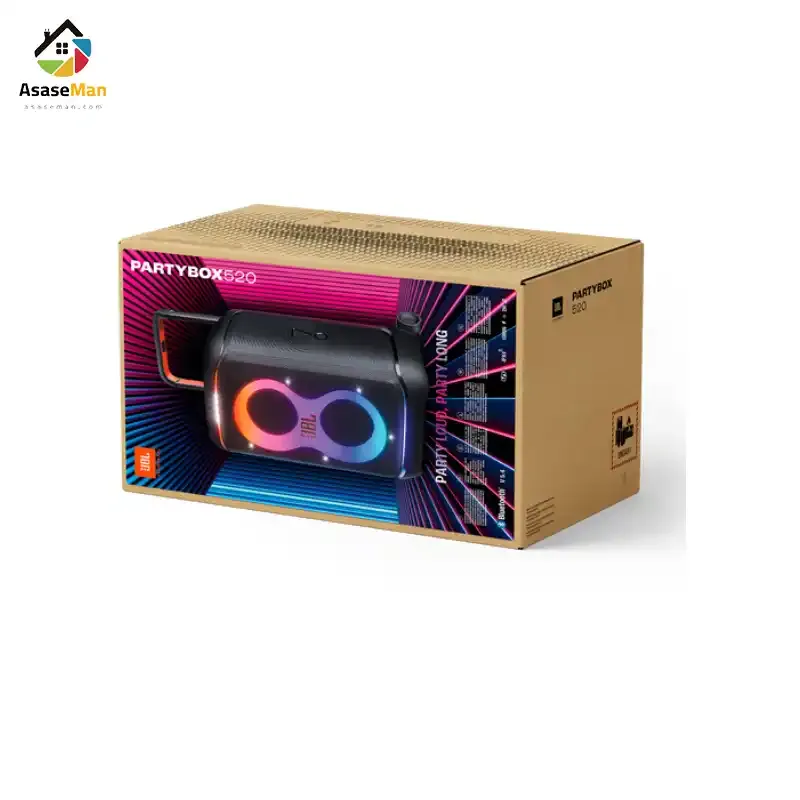 بسته بندی اسپیکر JBL مدل PORTYBOX520